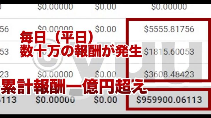 【１年で１億突破】海外FXアフィリエイト（XMリベート報酬）明細。