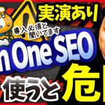 【え、ほんとに？】All in One SEOを使うと危険な理由を実演します。